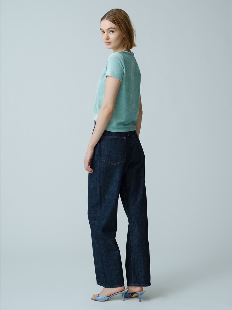 Organic Cotton Denim Pants 詳細画像 indigo 2