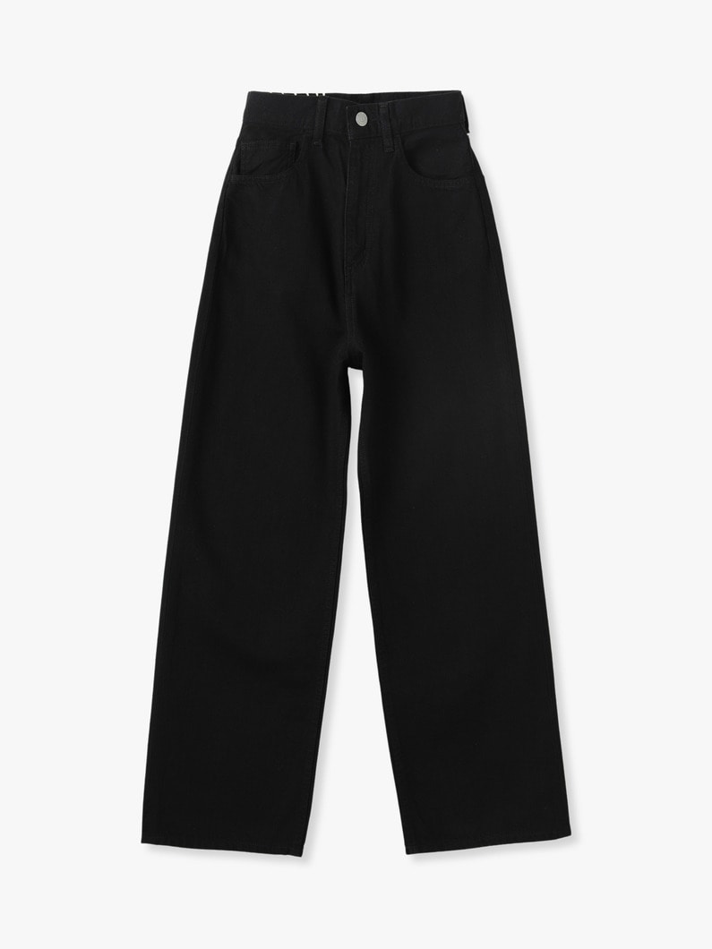 Organic Cotton Denim Pants 詳細画像 black 3