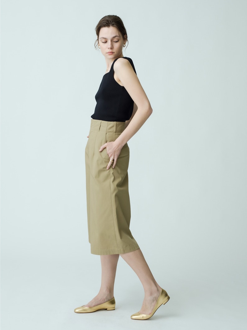 Wide Half Pants 詳細画像 beige 2