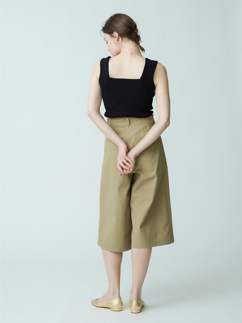 Wide Half Pants 詳細画像 beige 3