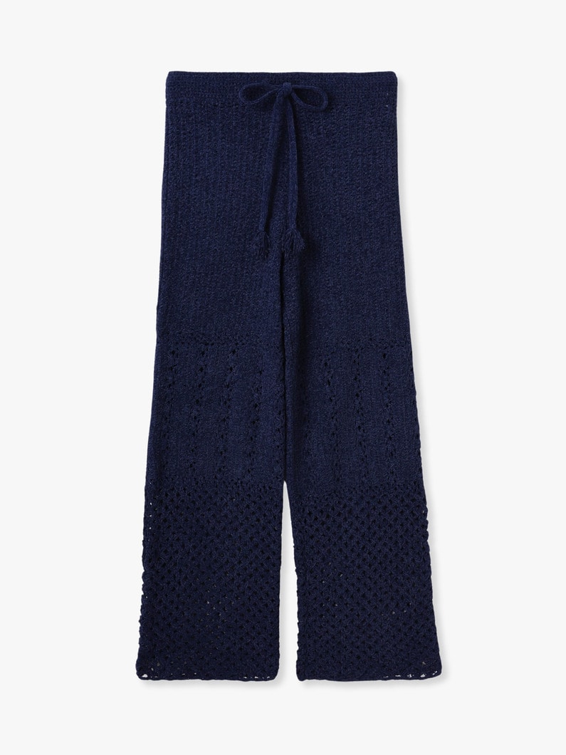 Crochet Pants 詳細画像 navy 2