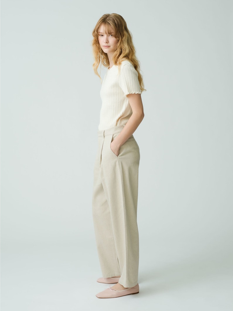 One Tuck Pants 詳細画像 beige 2