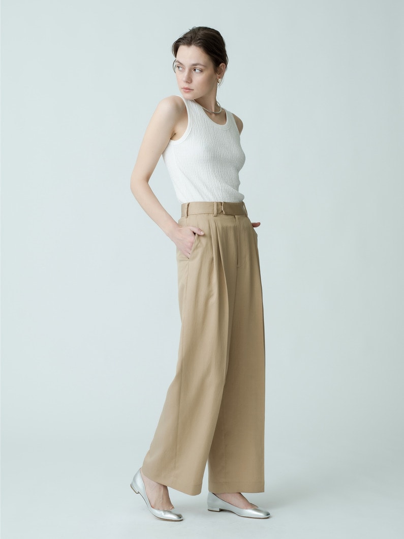 Viscose Pants 詳細画像 beige 2