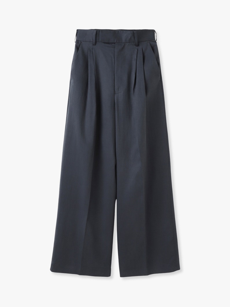 Viscose Pants 詳細画像 navy