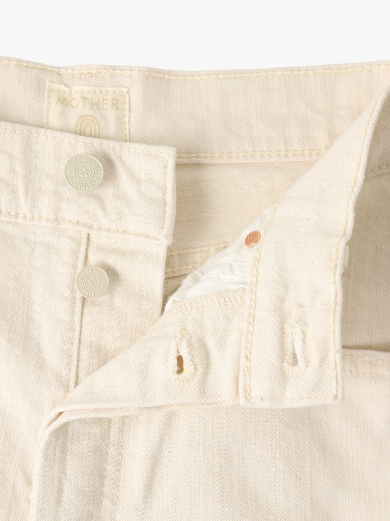 The Curbside Ankle Denim Pants (ivory) 詳細画像 ivory 2