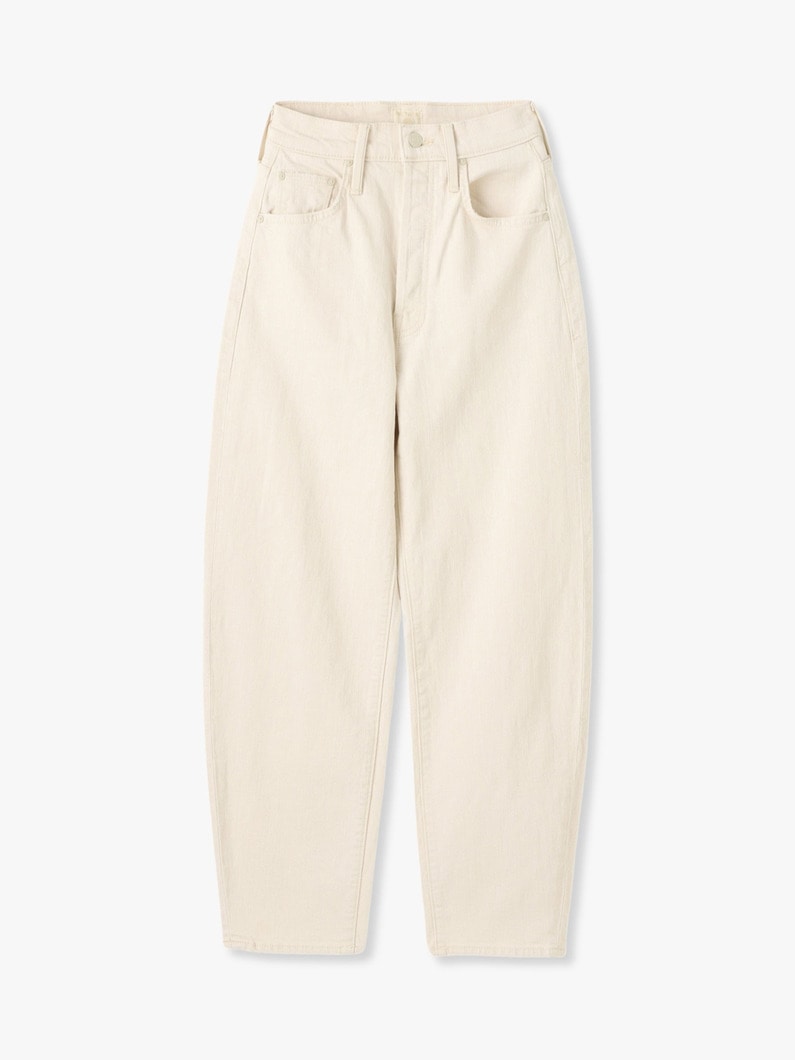 The Curbside Ankle Denim Pants (ivory) 詳細画像 ivory 3