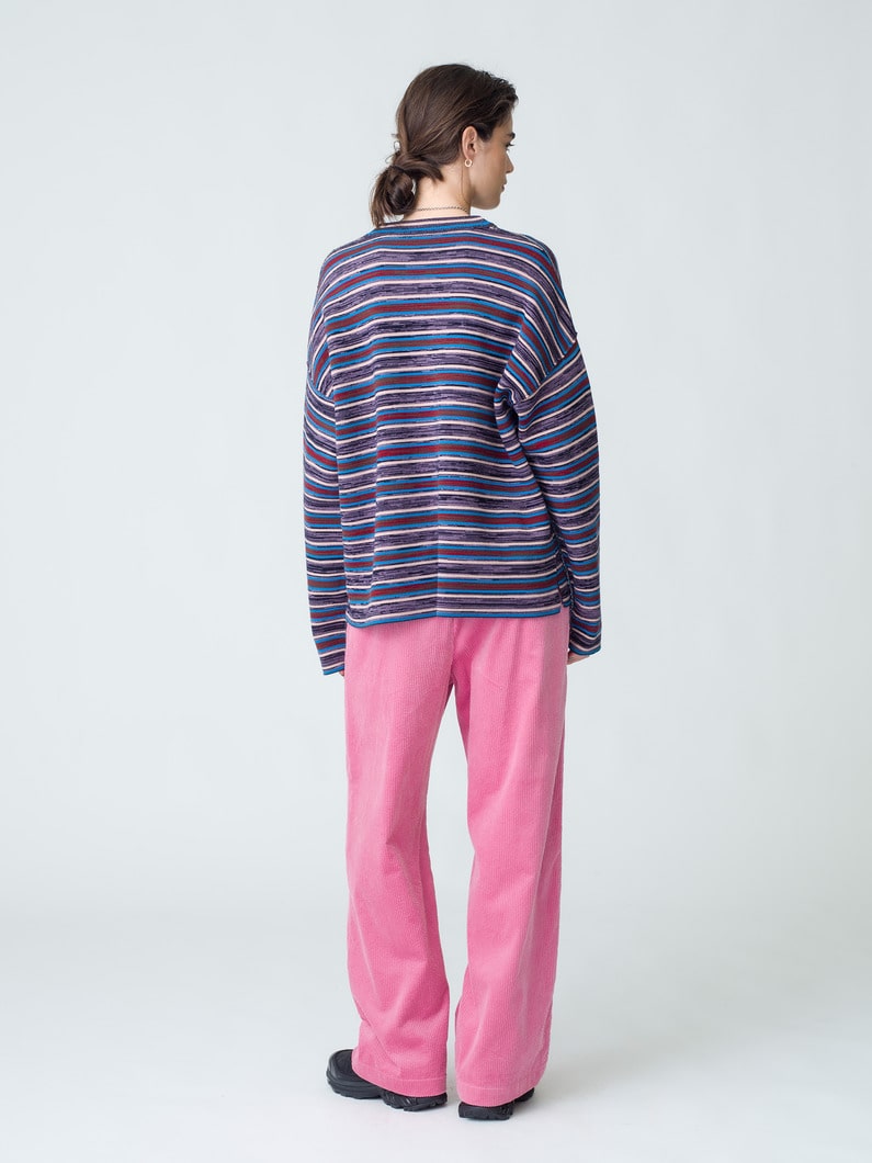 Corduroy Wide Easy Pants 詳細画像 pink 3