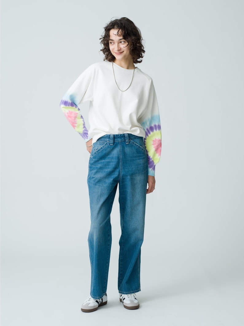 Side Zip Work Pants 詳細画像 blue 2