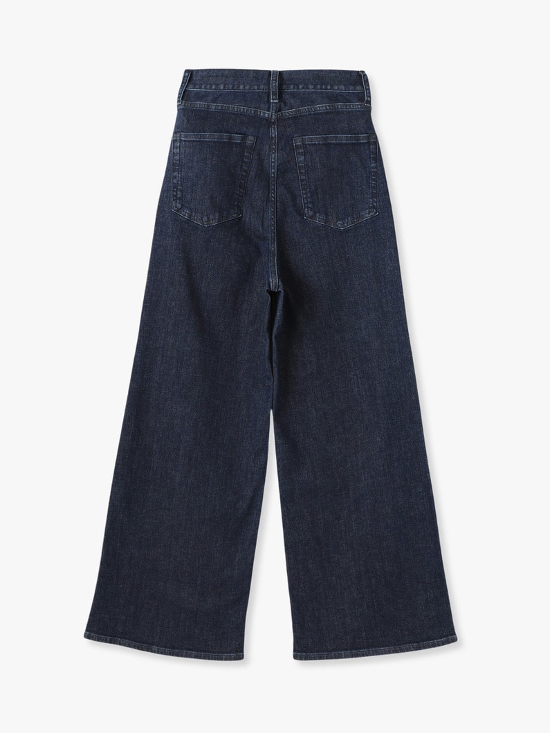 Organic Cotton Wide Denim Pants 詳細画像 indigo 1