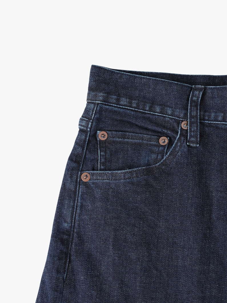 Organic Cotton Wide Denim Pants 詳細画像 indigo 3