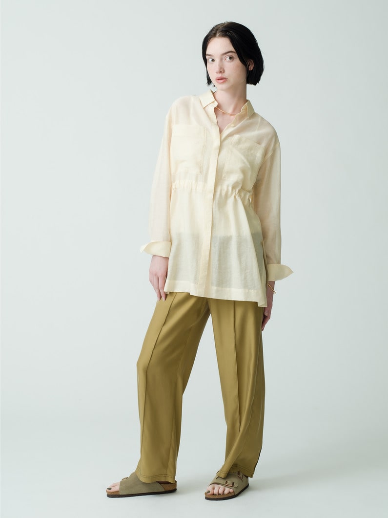 Cupro Vintage Easy Pants 詳細画像 beige 1