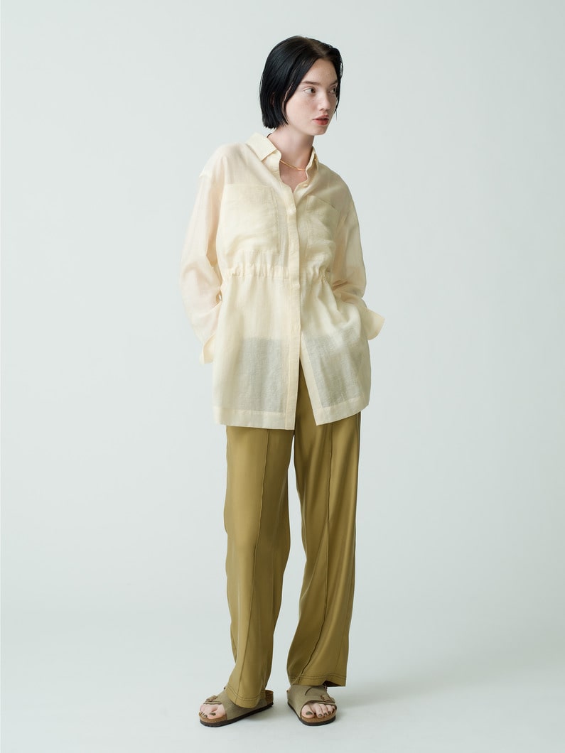 Cupro Vintage Easy Pants 詳細画像 beige 2