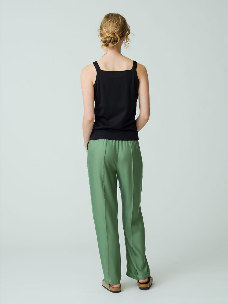 Cupro Vintage Easy Pants 詳細画像 green 3