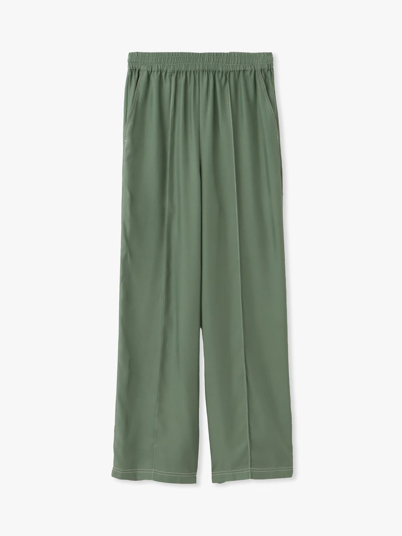 Cupro Vintage Easy Pants 詳細画像 green 4