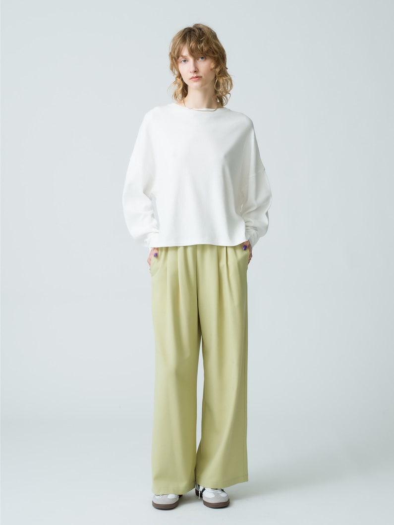 Wide Flare Pants 詳細画像 light green 2