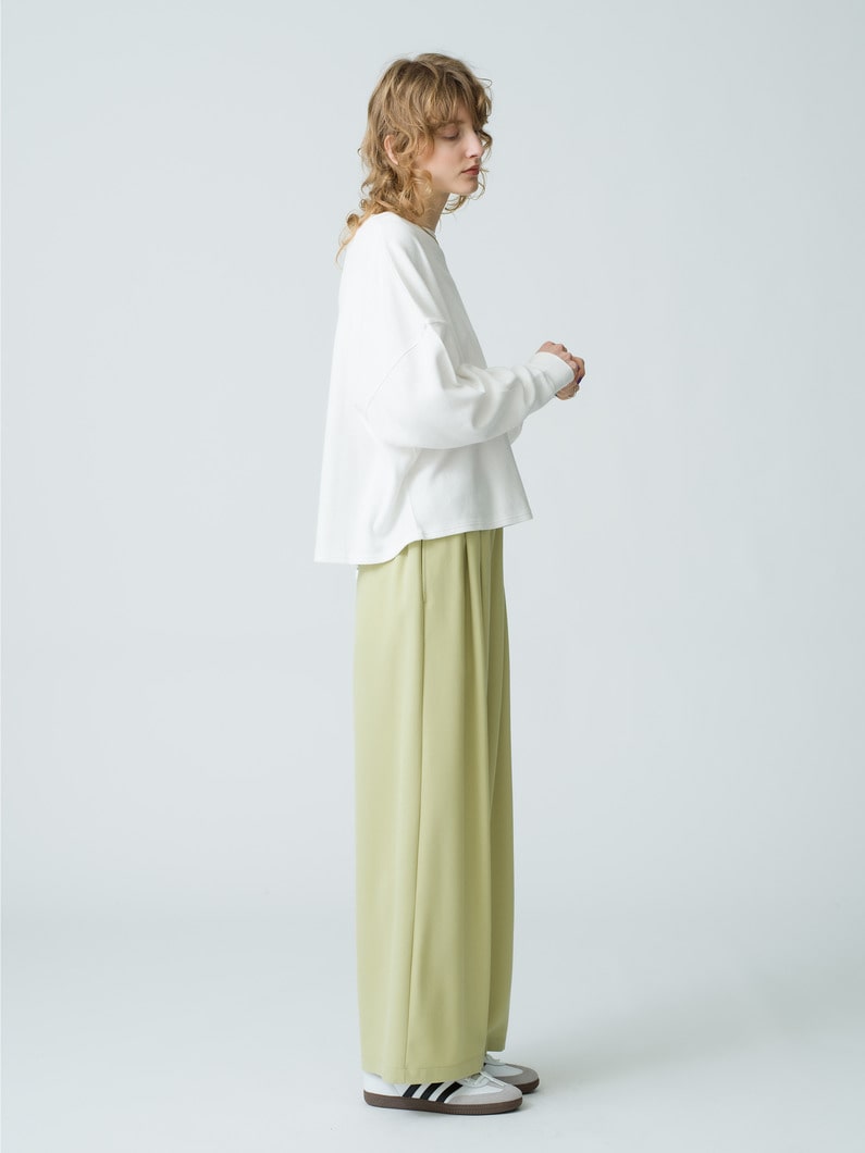 Wide Flare Pants 詳細画像 light green 3