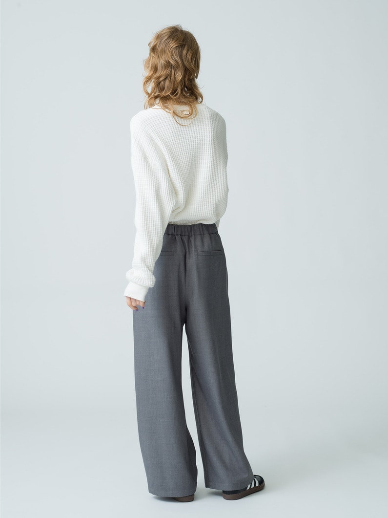 Wide Flare Pants 詳細画像 gray 3