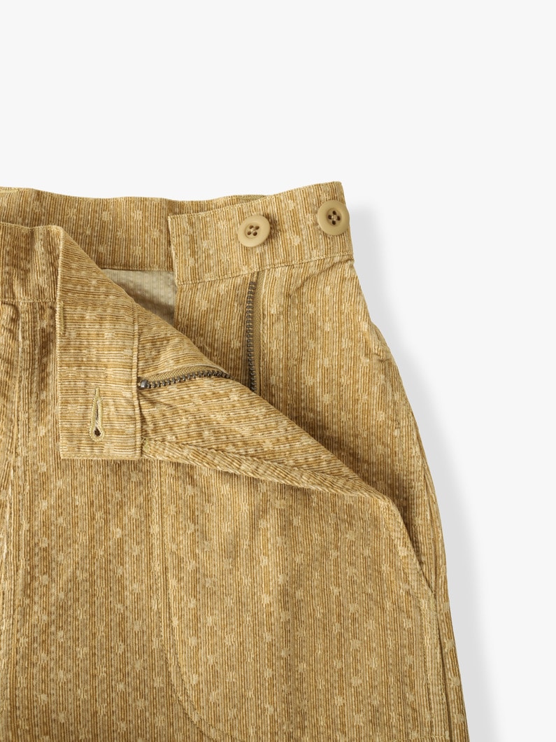 Corduroy Ranch Pants 詳細画像 beige 2