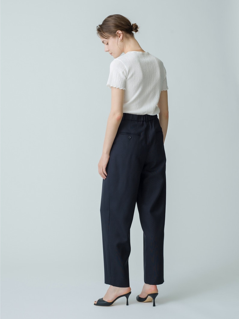 High Count Dry Wool Pants 詳細画像 navy 2