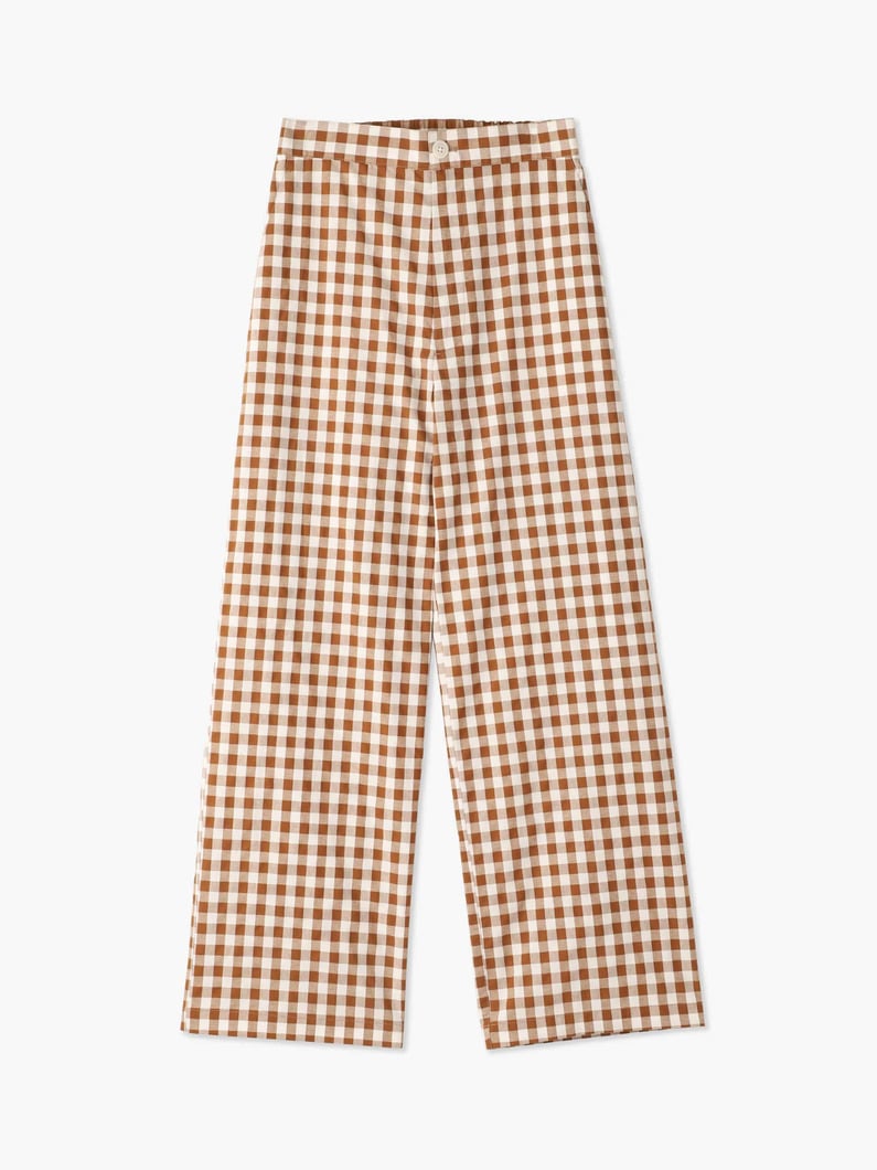 Checkered Pants 詳細画像 brown 3