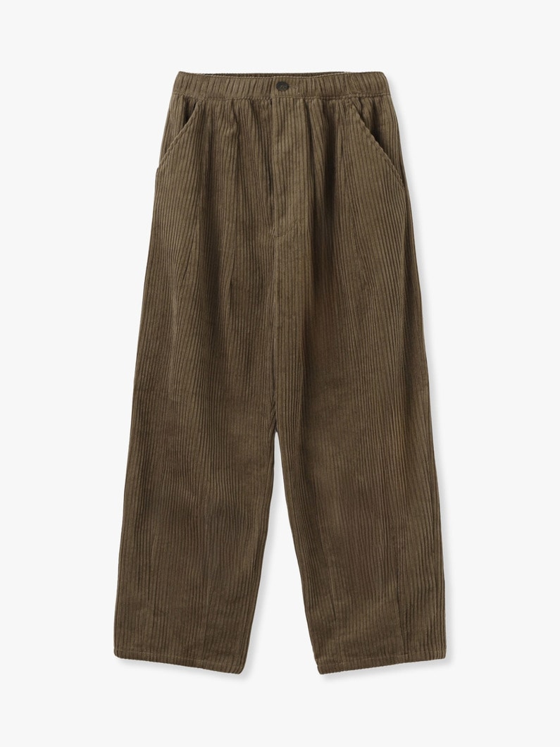 Corduroy Tuck Pants 詳細画像 khaki 6