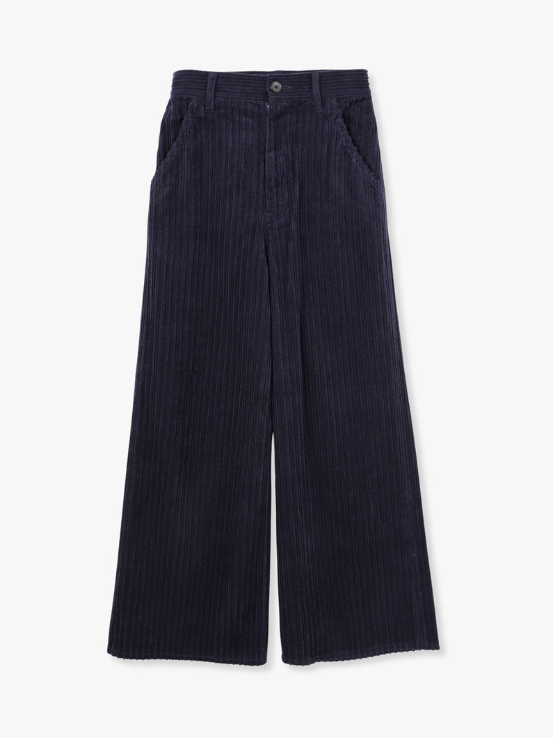 Organic Cotton Corduroy Pants 詳細画像 navy