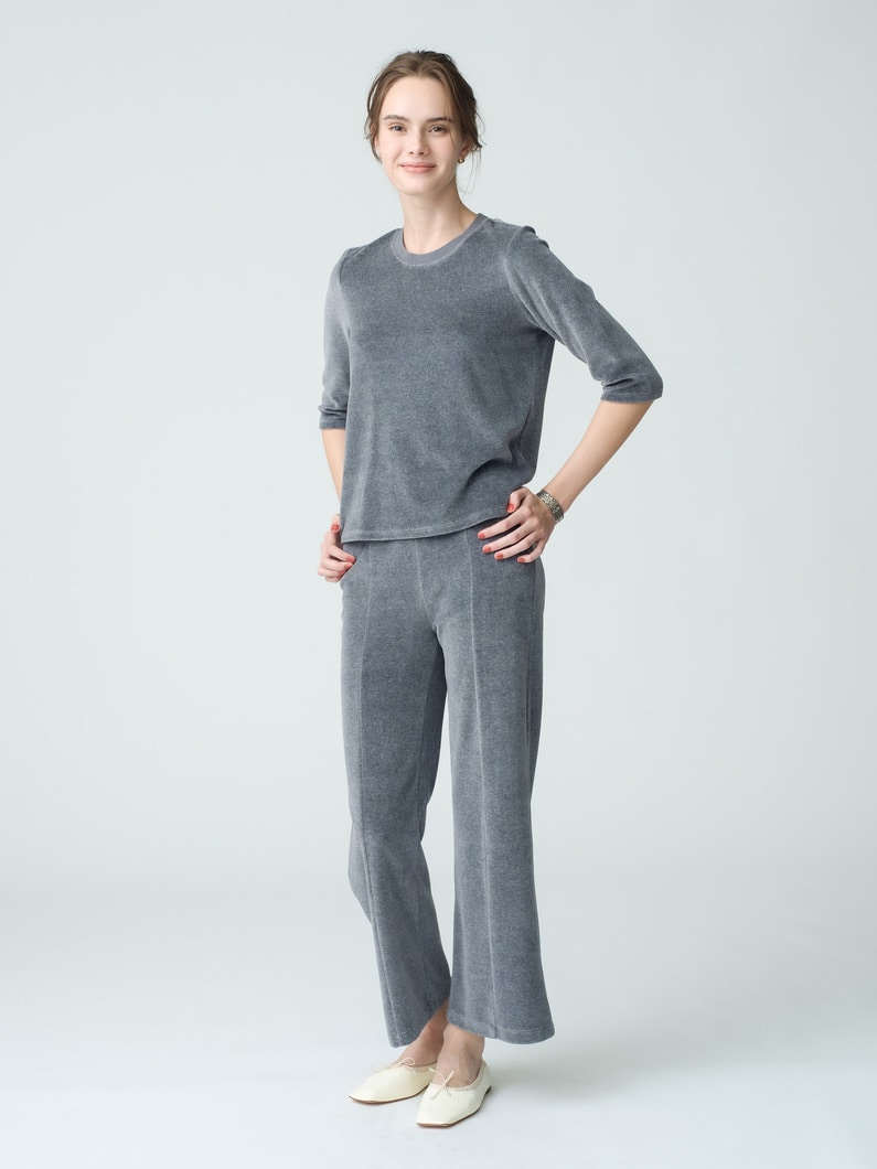 Fili Kick Flare Pants 詳細画像 charcoal gray