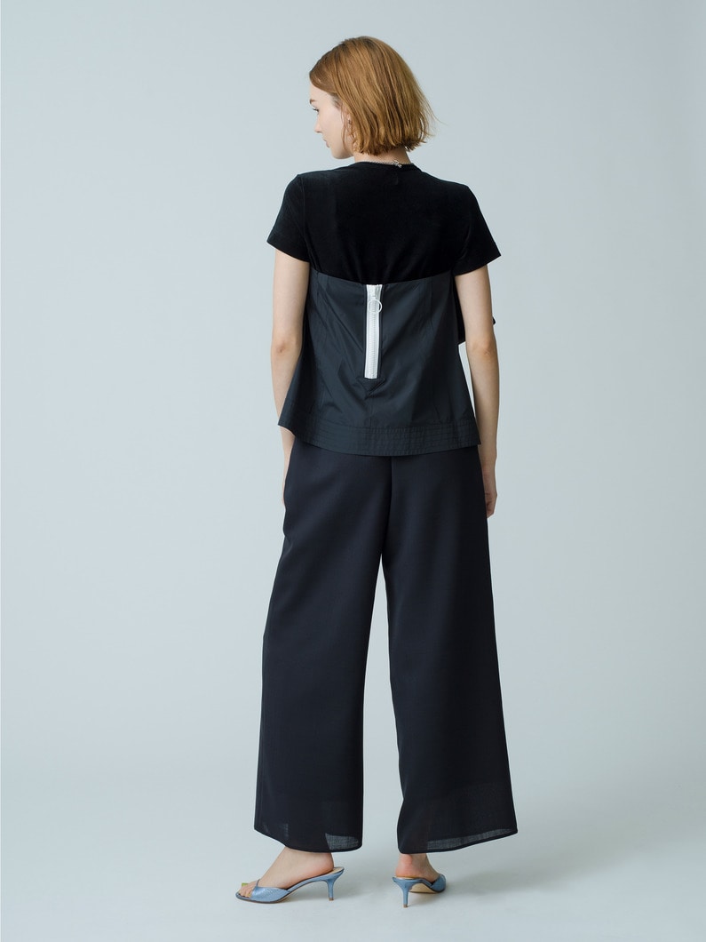 Clear Voile Pants 詳細画像 black 2