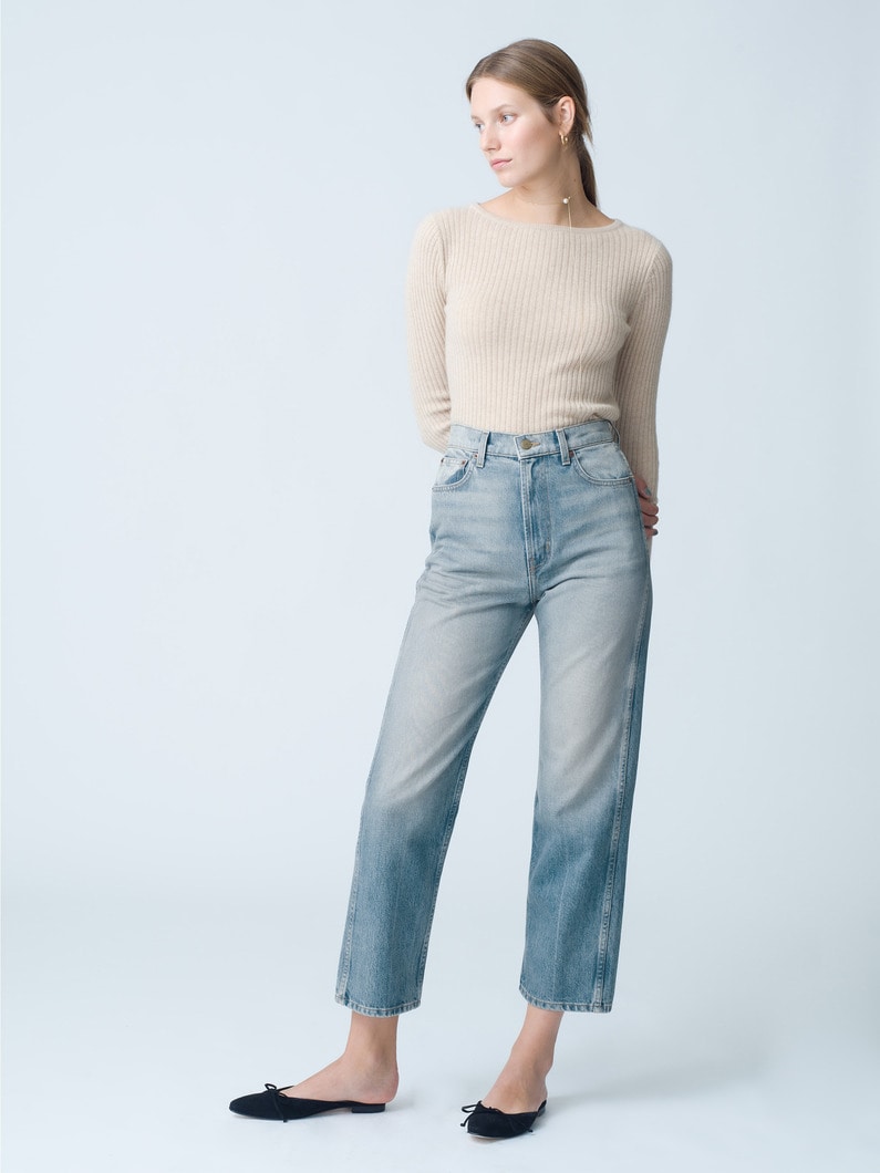 Plein High Straight Denim Pants (blue) 詳細画像 blue 1