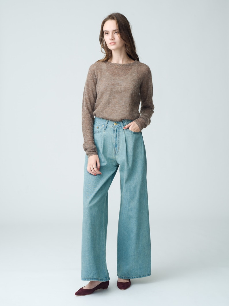 The Beryl Denim Pants 詳細画像 light blue 1