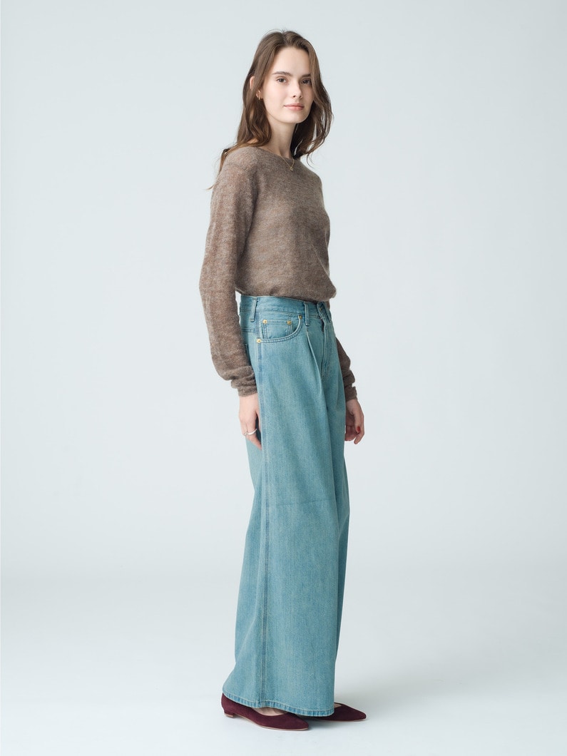 The Beryl Denim Pants 詳細画像 light blue 2