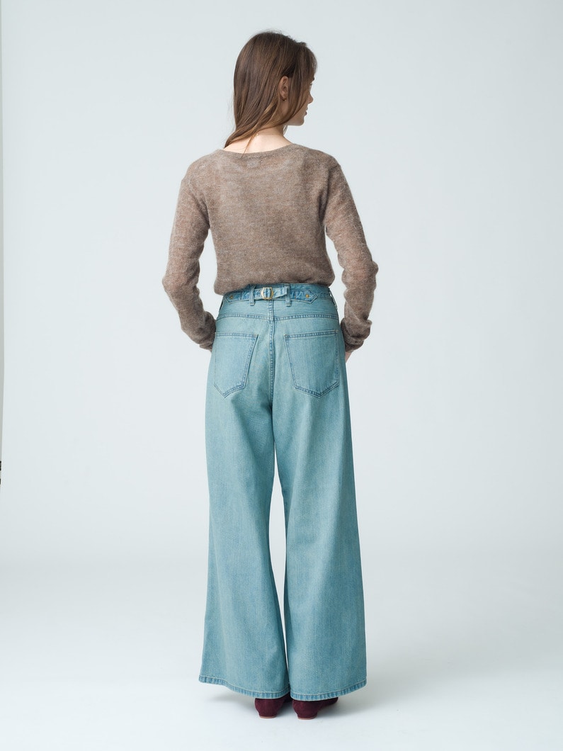 The Beryl Denim Pants 詳細画像 light blue 3