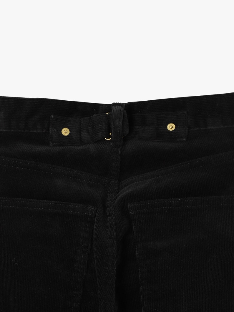 The Emerald Jean Corduroy Pants 詳細画像 black 4