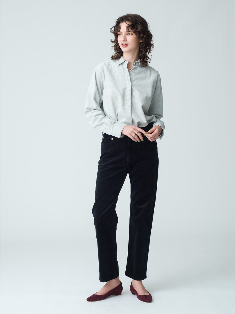 The Emerald Jean Corduroy Pants 詳細画像 black 2