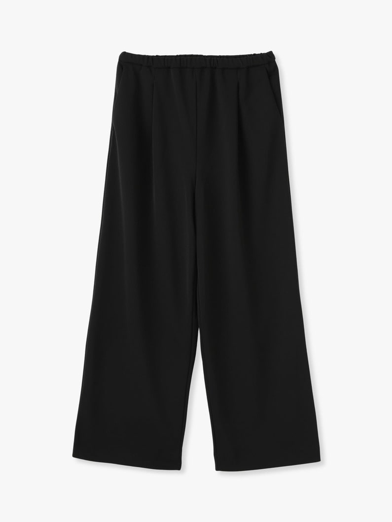 Triacetate Jersey Pants 詳細画像 black 2