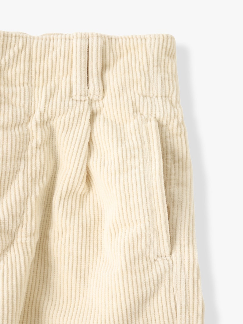 Tapered Corduroy Pants 詳細画像 ivory 3