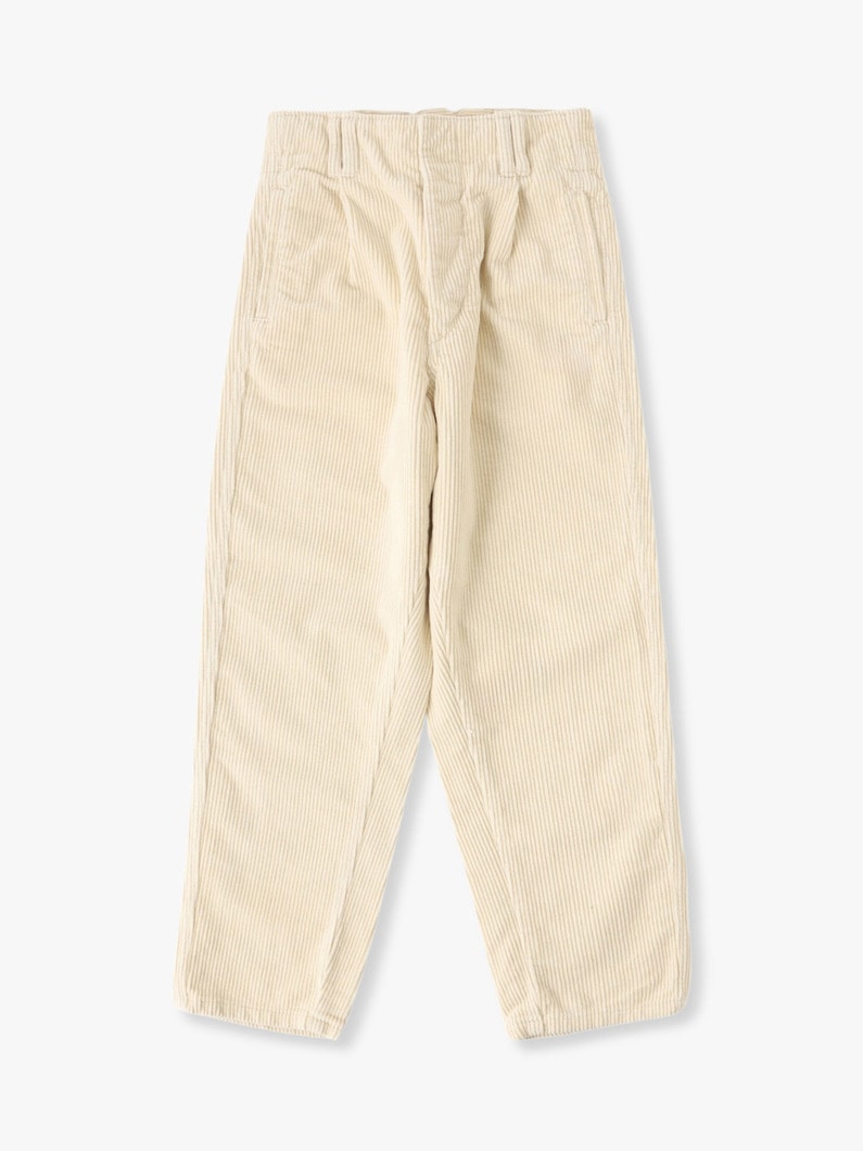 Tapered Corduroy Pants 詳細画像 ivory 1