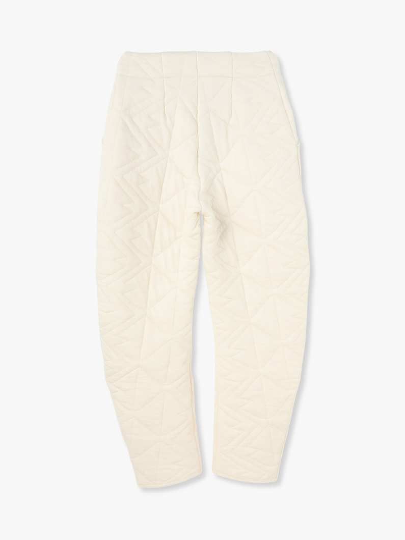 Quilted Jacquard Pants 詳細画像 ivory 1