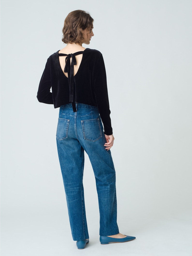 Straight Jean Trousers Denim Pants | パンツ 詳細画像 blue 2