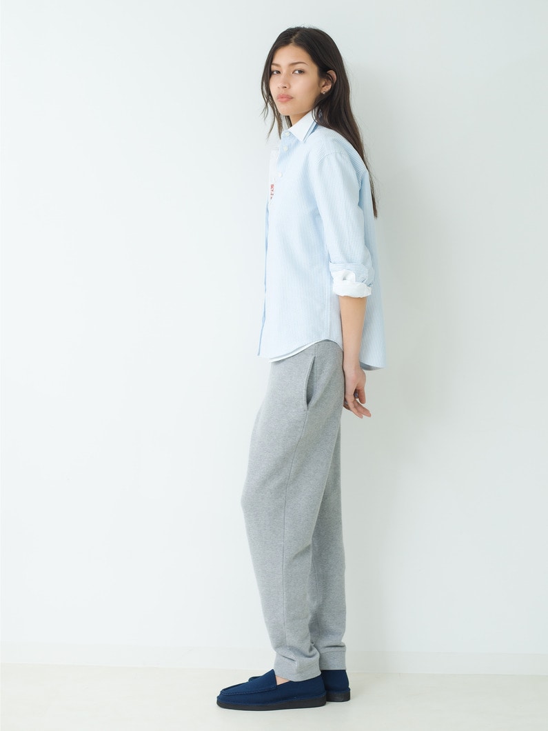 スウェット イージーパンツ（グレー/ブラック） 詳細画像 gray 4