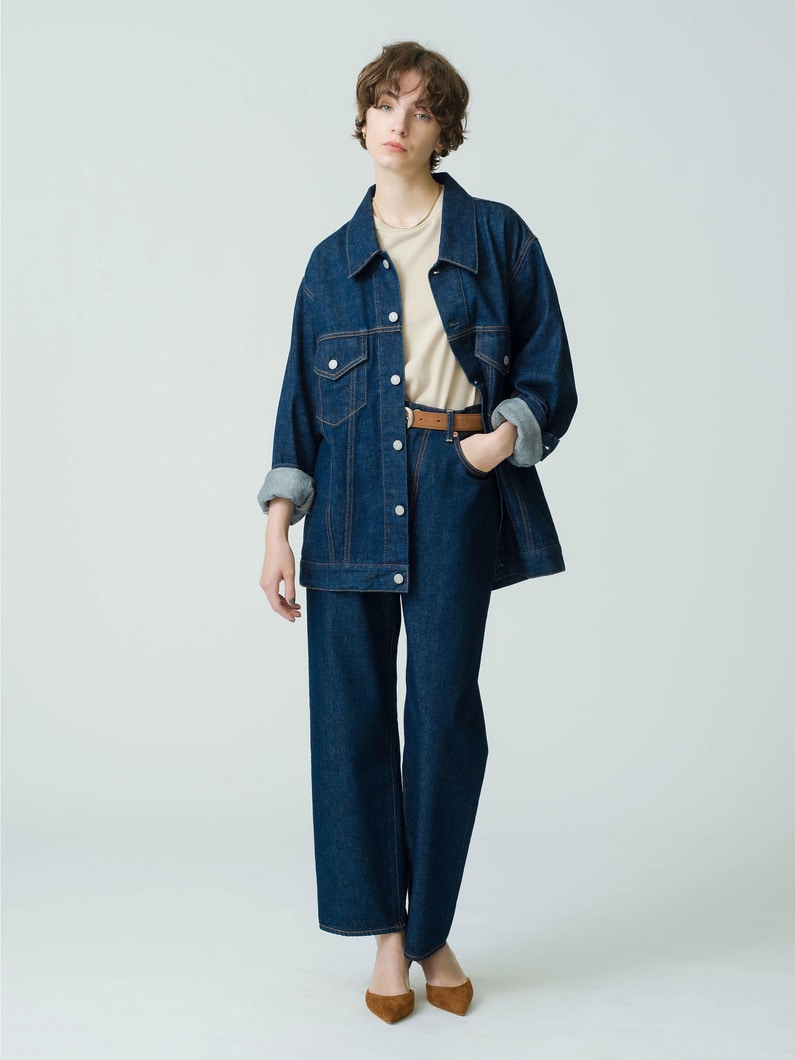 Paris Denim Pants (indigo) 詳細画像 indigo 2