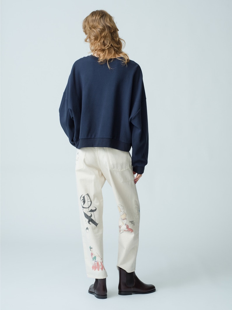 AYD×WOA Memorial Print Pants 詳細画像 ivory 2