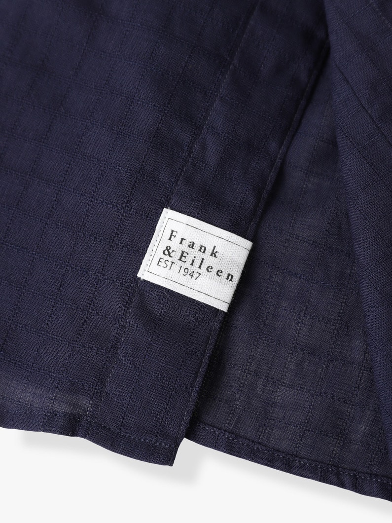 Barry Italian Cotton Shirt (navy) 詳細画像 navy 4