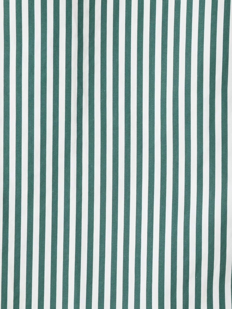 Silvio Striped Cotton Shirt (green) 詳細画像 green 3