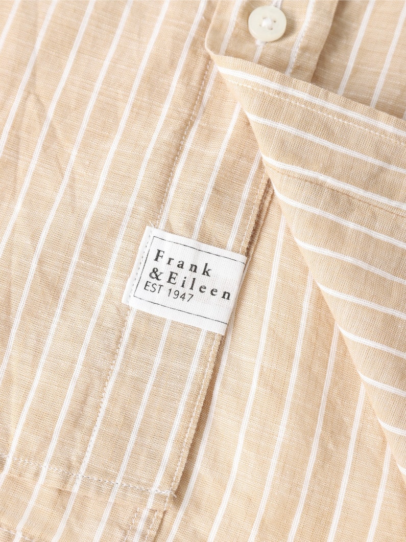 Barry Striped Shirt (beige) 詳細画像 beige 4