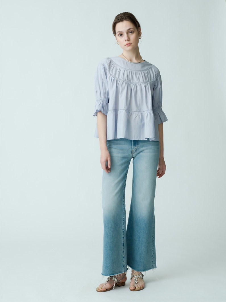 Sol Blouse (light blue) 詳細画像 light blue 3