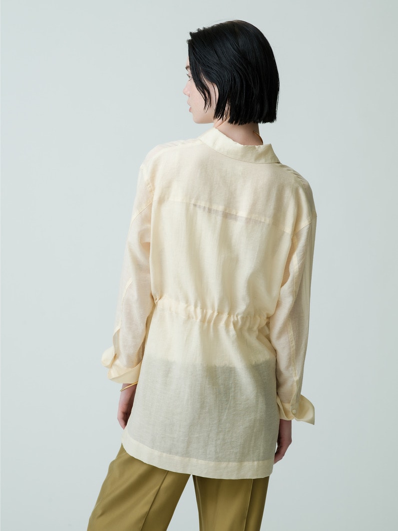 Sheer Shirt 詳細画像 ivory 3