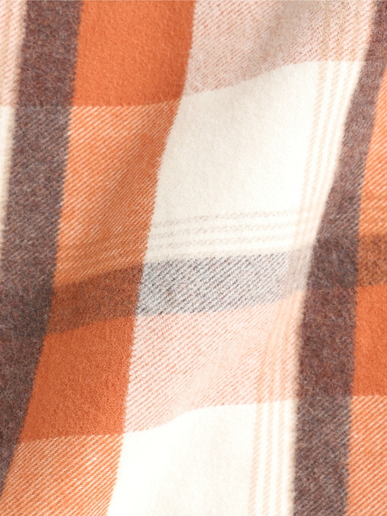 Eileen Cotton Checked Shirt【シャツ】 詳細画像 orange 4