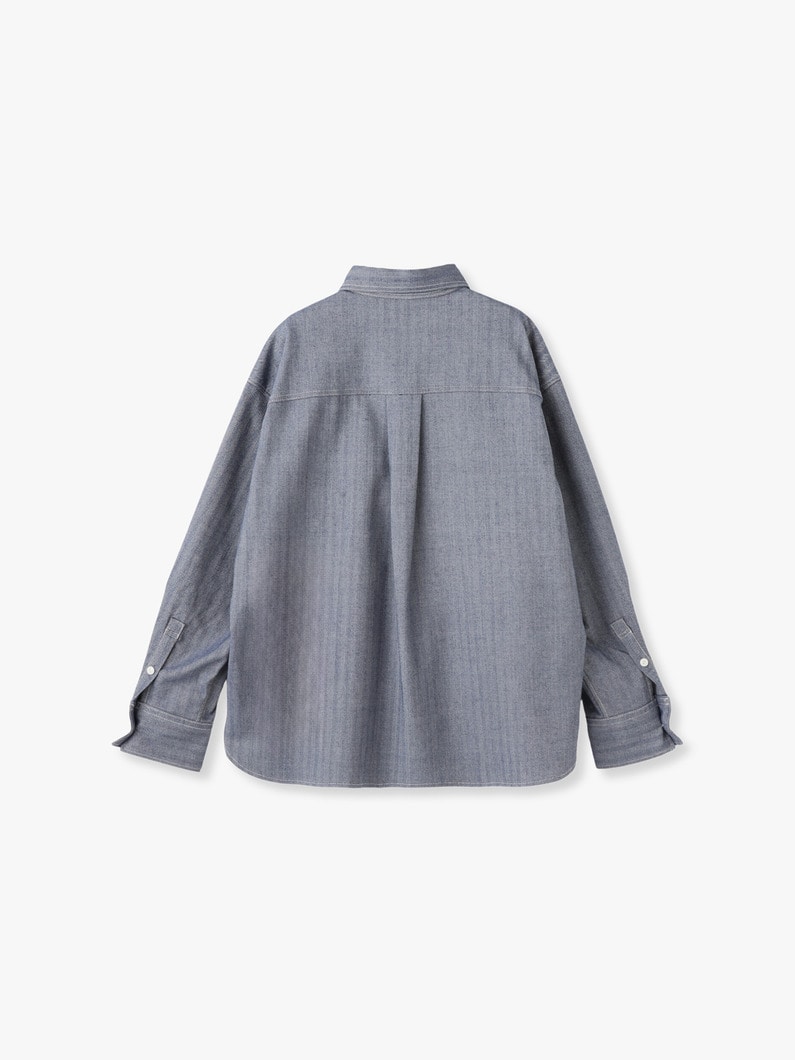 Herringbone Shirt 詳細画像 blue 1