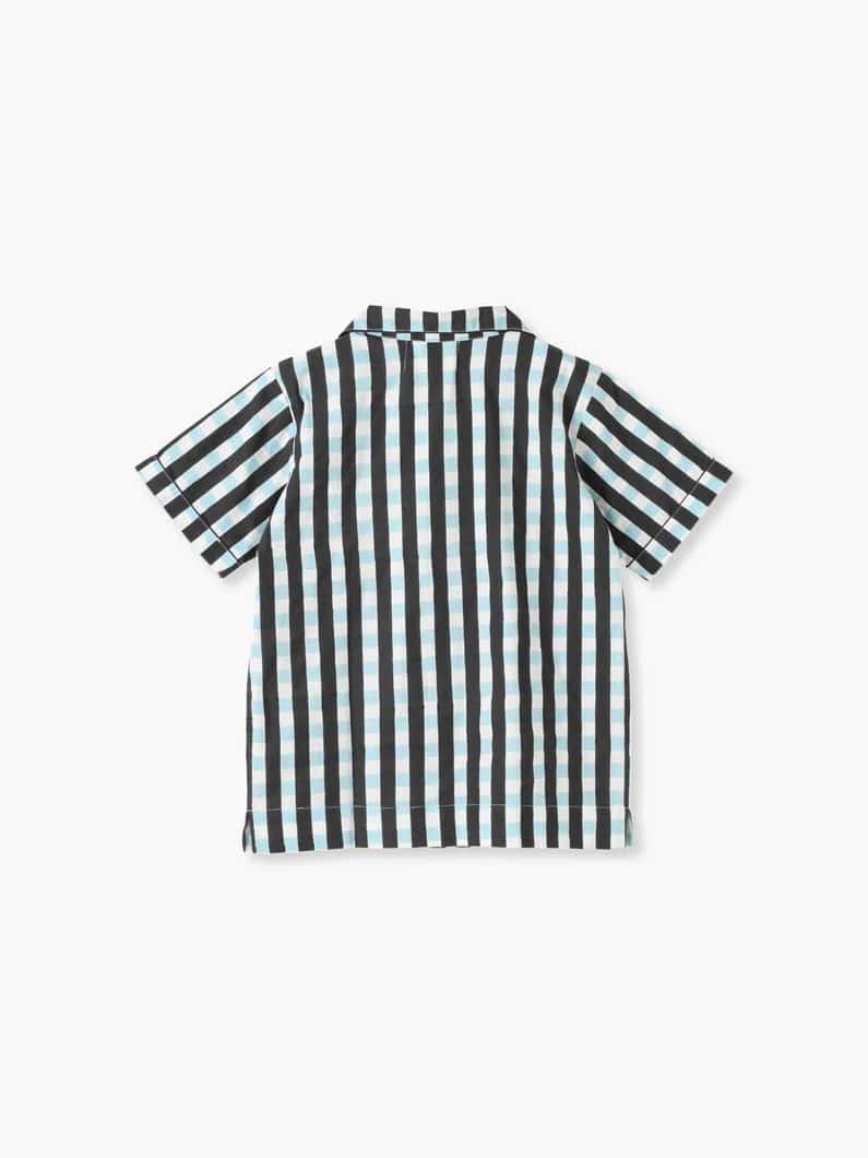 Tommy Gingham Checked Top 詳細画像 navy 1